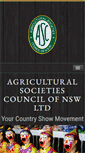 Mobile Screenshot of agshowsnsw.org.au